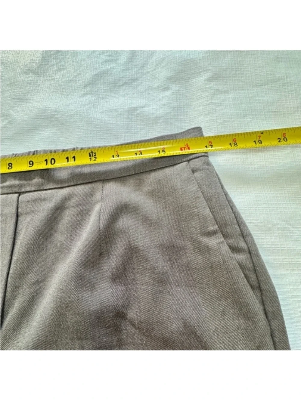 Babaton Mushroom Straight-Leg Tailored Pants size xl